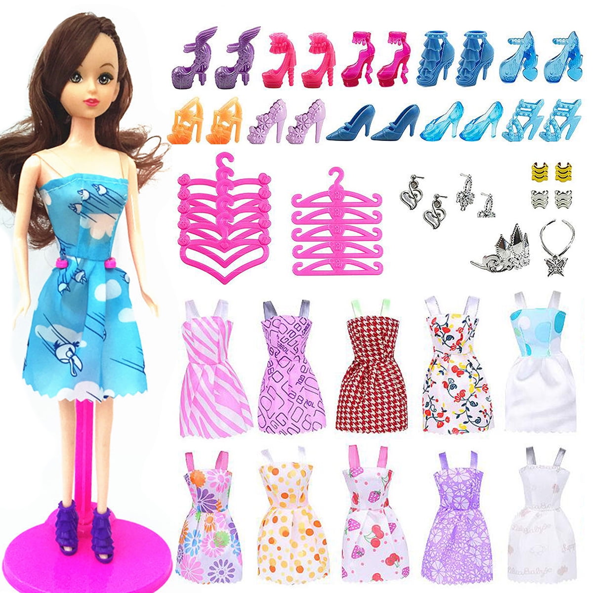 doll clothes and shoes