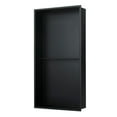 thumbnail image 1 of PULSE ShowerSpas NI-1224V-MB Niche in Matte Black 12"" x 24"", 1 of 1