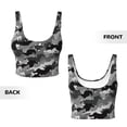 thumbnail image 5 of Picia Horse Silhouette Sports Bra for Women,Padded Strappy Sports Bras Medium Support Yoga Bra with Removable Cups,Running Yoga Bra-X-Large, 5 of 9