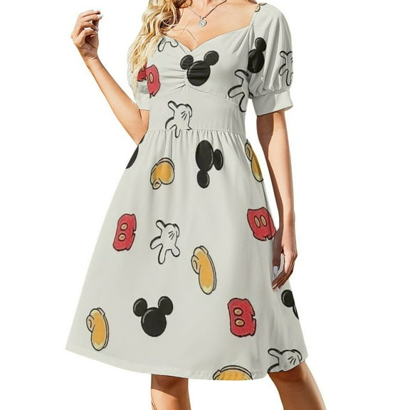 Mouse Design Summer Women's Dress 2025 Elegant Dresses Plus Sizes