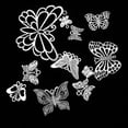 thumbnail image 2 of Segolike 3xWholesale 12 Assorted Antique Butterfly Charms Pendant Findings 3 Pcs, 2 of 8
