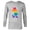 Athletic Heather, variant on Minnie Mouse Pride Classic Pose Rainbow Icon Fill - Long Sleeve T-Shirt for Men - Customized-Black