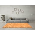 thumbnail image 3 of Ahgly Company Indoor Rectangle Abstract Orange Modern Area Rugs, 6' x 9', 3 of 4