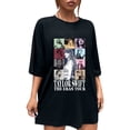 thumbnail image 5 of TayIor Sw1ft Chemises, Tylor Sw1ft Merch, Tylor Sw1ft, Chemises Blouse à Manches Courtes à Col Rond Imprimées Décontractées de Mode pour Femmes, T-Shirts Graphiques pour Amatrices de Musique pour Femmes TKFASHION Noir P, 5 of 5