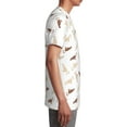 thumbnail image 6 of Wukai Leopard Print Youth Unisex Short Sleeve T-Shirt for Boys, Girls, Teens, and Kids-X-Small, 6 of 7