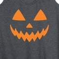 thumbnail image 3 of Instant Message - Pumpkin Face 1 - Women's Racerback Tank Top, 3 of 6