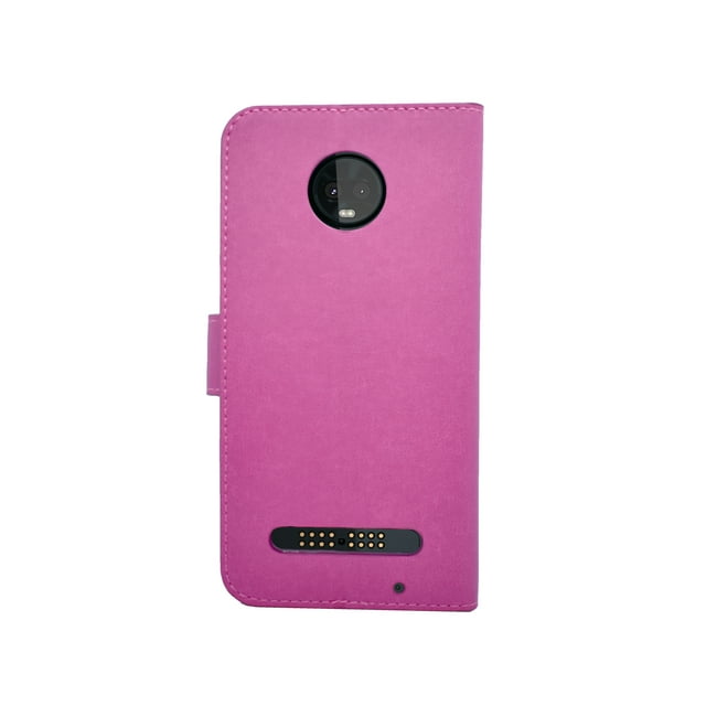 Funda tipo cartera Atti Premier diary para Motorola Moto Z2 play Rosa