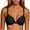 Black, variant on T-Shirt Bra Women's Full Coverage Lightly Lined Underwire Bra Invisible Support