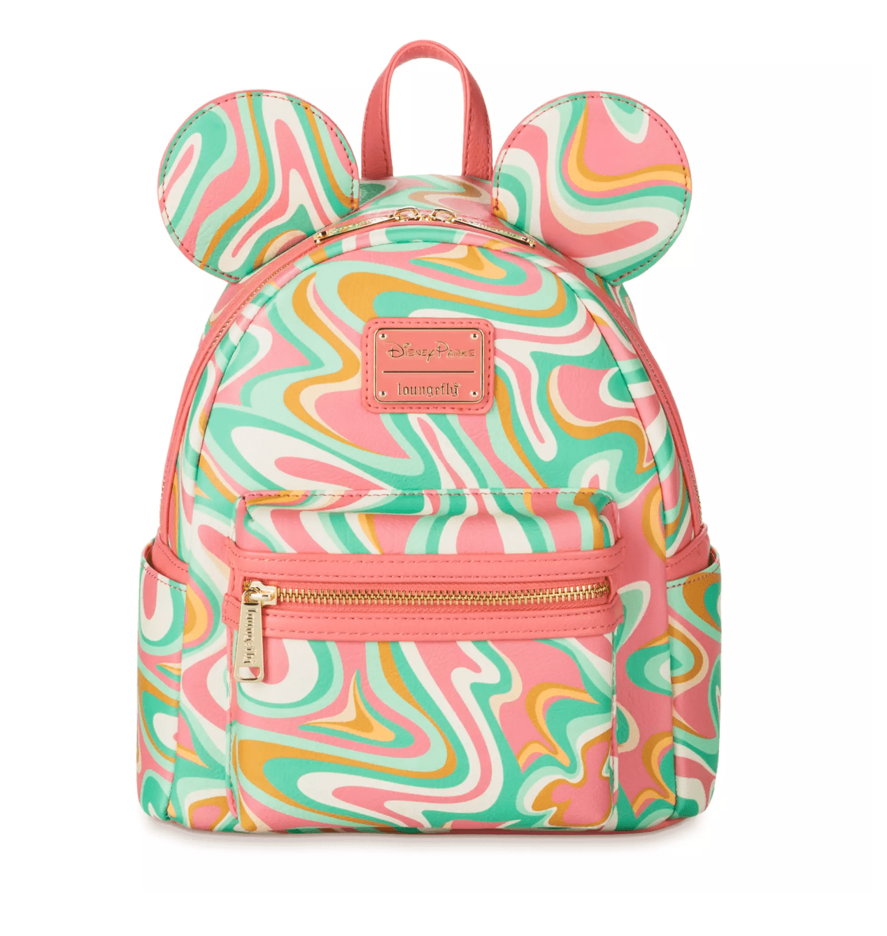 Loungefly Disney Parks Mickey Mouse Swirl Mini Backpack
