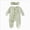 Green, variant on Newborn Newborn Bodysuit Romper Baby Girls Footies Romper Spring Newborn Fart Coat Long Sleeve Pack Foot Climb Newborn Fall Winter Gift Clothes,Orange Jumpsuit Sleep & Play Bodysuit