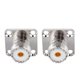 thumbnail image 5 of Conector Coaxial, 2 Conectores de Cable Coaxial UHF HURBRA SO239 DE 4 ORIFICOS Para Panel de Chasis, Conector Adaptador Coaxial RF., 5 of 7