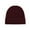 Brown, variant on Beanies for Women and Men Hot Soft Yarn Custom Plain Cuff Knit Winter Hat Casual Solid Color Headwear Beige