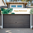 thumbnail image 6 of LUUFILx Green Leaves Gold Decor Happy Retirement Banner Backdrop Party Decoration for Retirement Parties Photo Shoots Celebrations Home Decor Events, 6 of 8