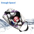 thumbnail image 2 of Honeii Orchids Flowers Print Multi-Purpose Storage Bag,Hanging Dopp Kit,Small Toiletry Bag for Traveling for Toiletries, Makeup, and Small Essentials, 2 of 7