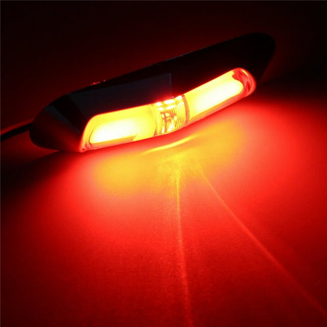 2Pcs Waterproof LED Work Light LED Bar Off Road Front Side Marker Light Position Truck Trailers side lights Signal Lamp Assembly