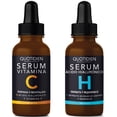thumbnail image 1 of Kit Serum Vitamina C + Suero Acido Hialuronico Skin Care Hidratante Facial Quotidien Quotidien Serum Vitamina C Serum skin care, 1 of 6