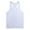 White, variant on VSSSJ Muscle Tank Tops for Men Big And Tall Casual Y-Back Round Neck Sleeveless Sports Vest Solid Color Classic Basic Workout Fitness Bodybuilding Shirts Black M