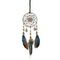 thumbnail image 2 of Opvise Handmade Feather Beads Dream Catcher Car Porch Hanging Ornament Window Decor A, 2 of 8