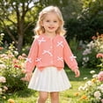 thumbnail image 5 of Toddler Girl Fall Winter Clothes 2T 3T 4T 5T Letter Print Long Sleeve Sweatshirt Tops Elastic Waist Pants 2Pcs Outfits 6 12 18 Months ChildrenPink,2-3 Years, 5 of 5