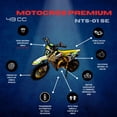 thumbnail image 3 of Motocicleta Infantil SHAHOMA NTS01 SE Premium 49cc Amarillo + Casco Infantil SHAHOMA, 3 of 8