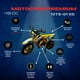 thumbnail image 3 of Motocicleta Infantil SHAHOMA NTS01 SE Premium 49cc Amarillo + Casco Infantil SHAHOMA, 3 of 8