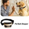 thumbnail image 3 of Collar de perro ultrasónico sin ladridos supresor de ladridos para cachorro dorado, 3 of 5