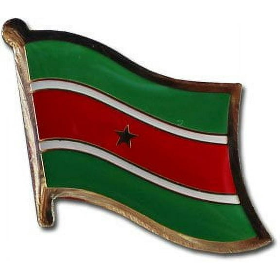 Suriname Flag Lapel Pin