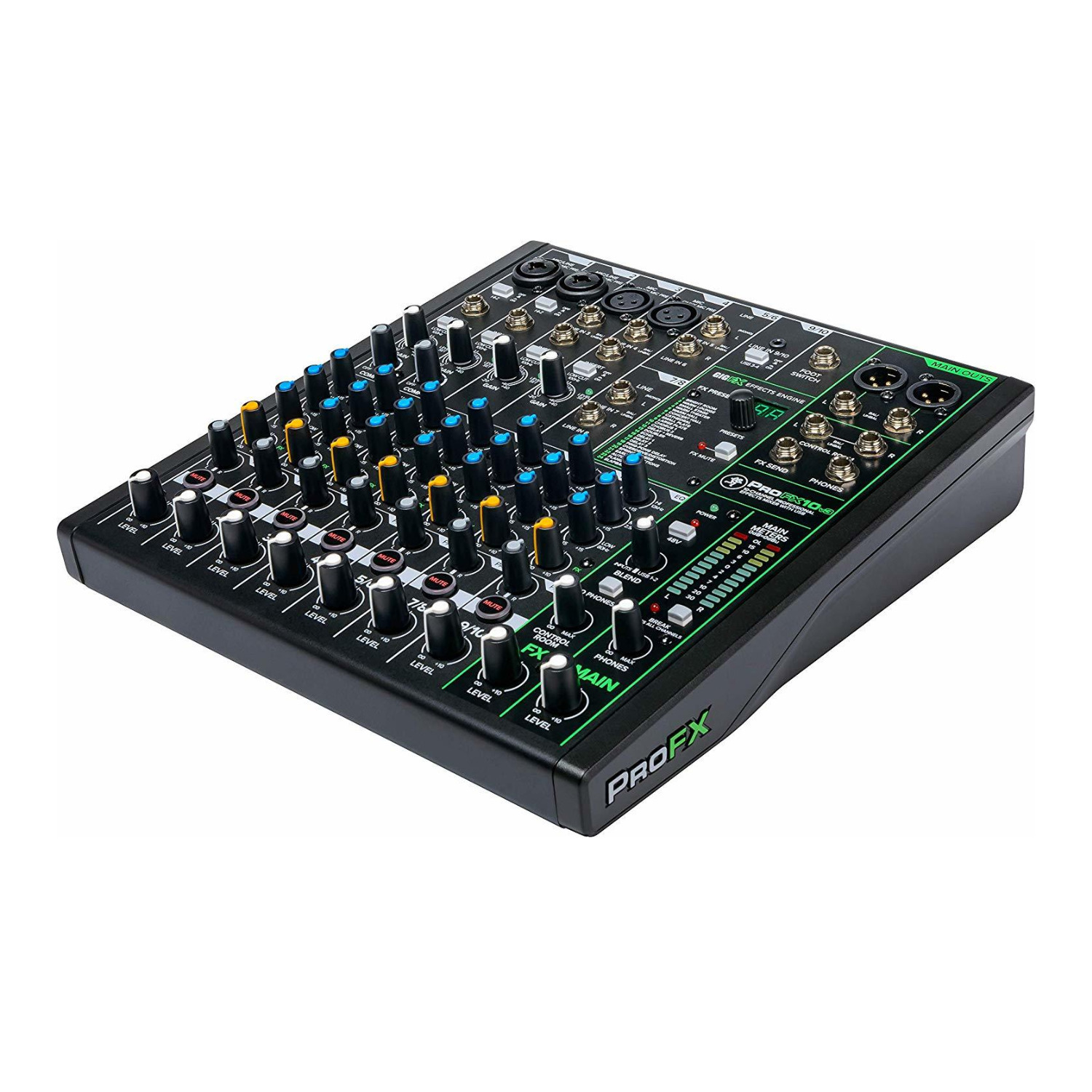 Mackie ProFX Series, Mixer - Unpowered, 10-Channel w/USB (ProFX10v3) - image 4 of 5