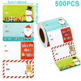 thumbnail image 3 of 500 pegatinas para sellar bolsas de dulces navideños, decoración navideña para el hogar, adornos navideños 2024, regalo de Navidad, Año Nuevo 2025, 3 of 5
