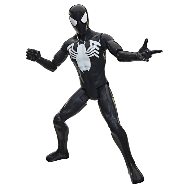 Marvel Spider-Man Titan Series Black Suit Spider-Man Action Figure