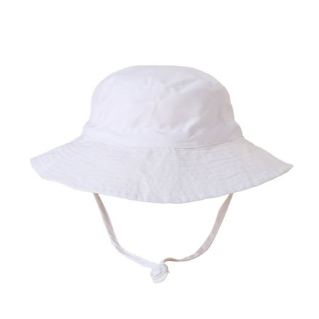 

Baby Cap Girls Bucket Sunscreen Toddler Cap Kids Boys Hat Baby Solid Baby Care