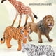 thumbnail image 4 of Small Realistic Plastic Assorted Animals for Toddlers&Kids Cupcake Topper Toy Set Early Educational Toys Xmas Gifts, 4 of 5