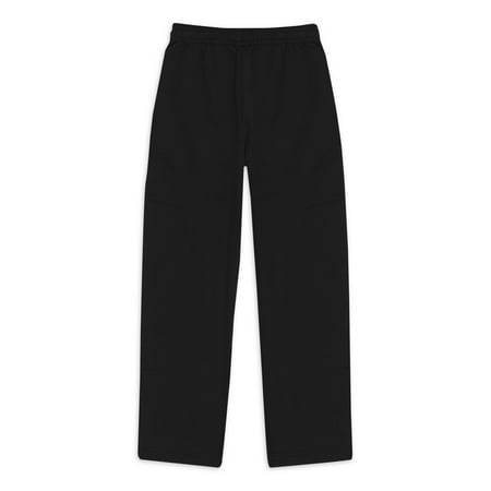 hanes men's ecosmart open leg fleece pant with pockets