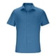thumbnail image 1 of pstuiky camisetas de hombre, Camisa vaquera de manga corta con solapa de color liso para hombre, estilo militar camisas casuales para hombre 44, 1 of 8