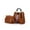Brown, variant on Fashion Womens Handbags Ladies Purse Satchel Shoulder Bags Tote Leather Bag