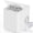 White, variant on EDX Countertop Ice Maker, Self-Cleaning Portable Ice Maker Machine with Handle and Ice Scoop 9Pcs/6Min 26.5Lbs/24H Black