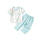 thumbnail image 3 of Ropa fina de verano para bebés, hecha de poliéster, para hombres y mujeres, para recién nacidos, con aire acondicionado, pijama de manga corta y cuello redondo., 3 of 6