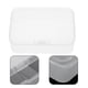 thumbnail image 3 of Caja de plástico rectangular mini con tapa para guardar tarjetas coleccionables, tarjetero, cajas para naipes, organizador transparente para tarjetas, 6 unidades, 3 of 6