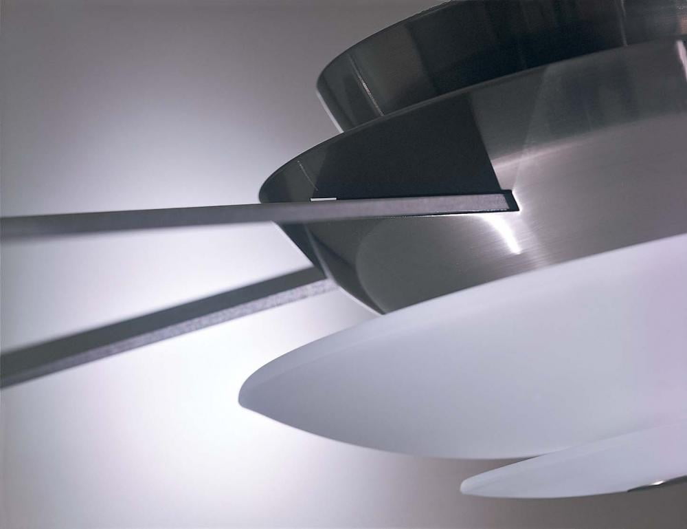 Brushed Nickel Airus Minka Aire F598 Bn 54 Ceiling Fan With