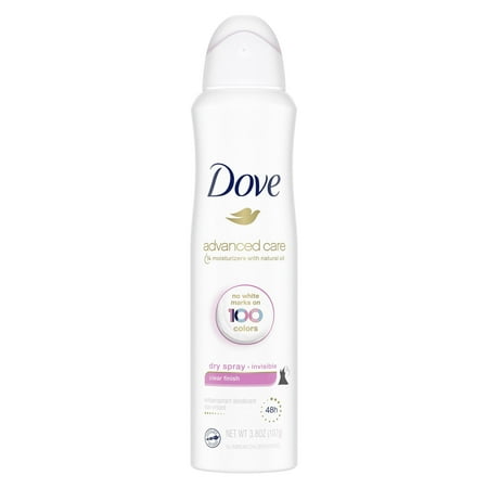 Dove Advanced Care Spray Invisible Clean Finish (3.8oz) Beauty Supply
