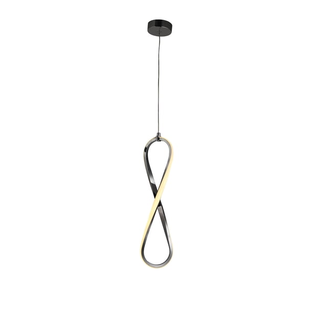 Lámpara Candil Colgante LED Elemento Luxica Lighting Cromo