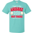 thumbnail image 3 of Inktastic That's My Awesome Sister Out There with Volleyballs T-Shirt, 3 of 5