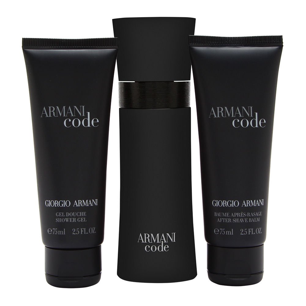 Armani Armani Code by for Men 3 Piece Set Includes 2.5 oz