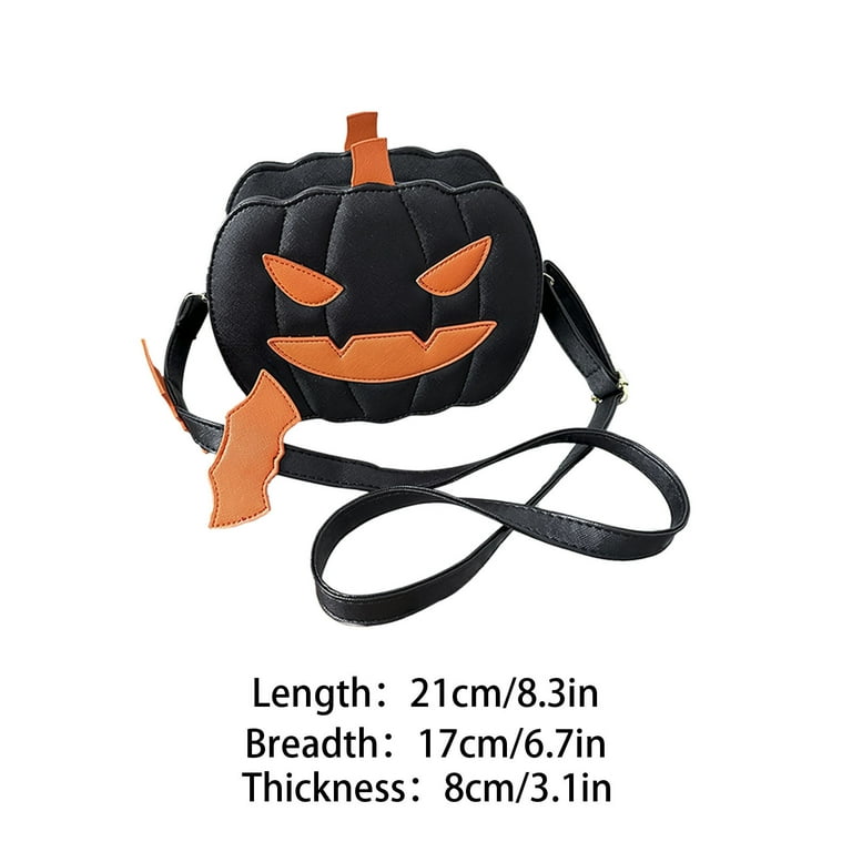 taicans Halloween Purse,Pumpkin Crossbody Bag Purse,Novelty