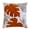 Orange, variant on Keilani Mint Graphic Polyester 20 in. x 20 in. Throw Pillow