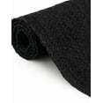 thumbnail image 4 of 3x6 Ft Black Jute Area Rug | Handmade | Solid Farmhouse Design | Natural Jute Rug for Living Room | Dining Room | Bedroom | Kitchen | Hallway | Entryway, 4 of 5