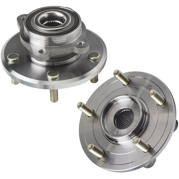 Detroit Axle - Front Wheel Bearing Hubs for 2009-2020 Dodge Journey, Replacement 2010 2011 2012 2013 2014 2015 2016 2017 2018 2019 Journey Wheel Bearing and Hubs Assembly