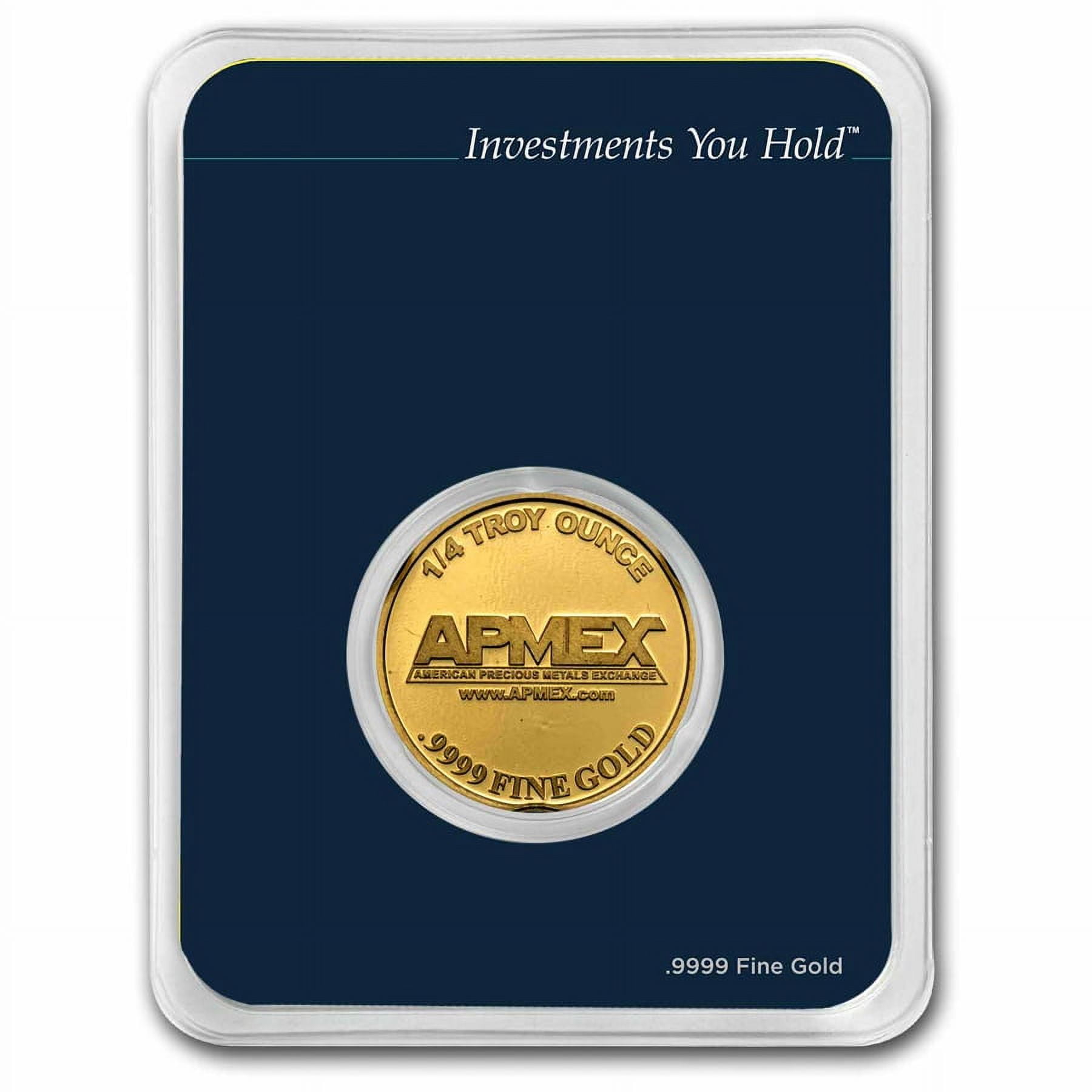1/4 oz Gold Round - APMEX (In TEP Package)