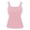 Pink, variant on Stichou Tank Tops for Women with Built in Bras Lace Spaghetti Strap Camisole Casual Padded Sleeveless Ribbed Shirts 2026 Complexion S