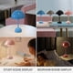 thumbnail image 4 of Flower Bud Table Lamps Rechargeable Modern Mushroom Desk Lamp Touch Control Led Night Light Home Bedroom Decorations, 4 of 5